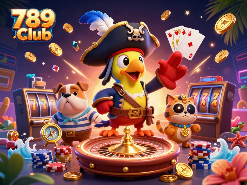 Experience the excitement of 789 Club with vibrant casino games and stunning characters.