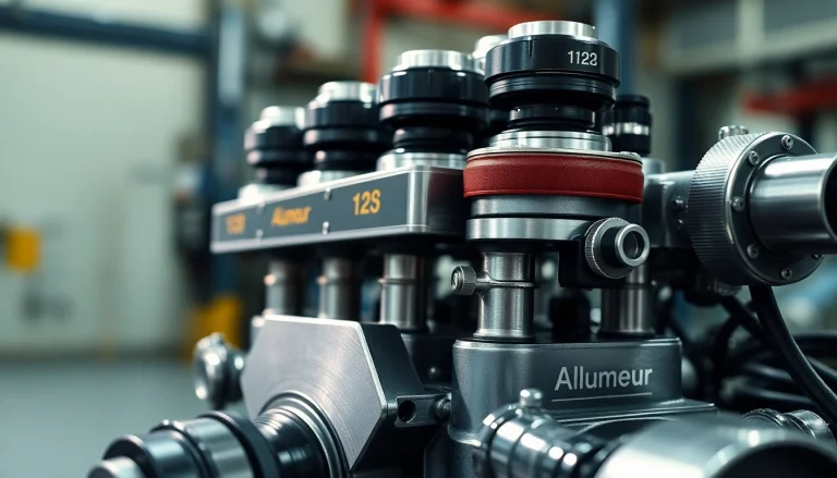 Showcasing the Allumeur 123 ignition, a premium ignition system with intricate details and a sleek design.