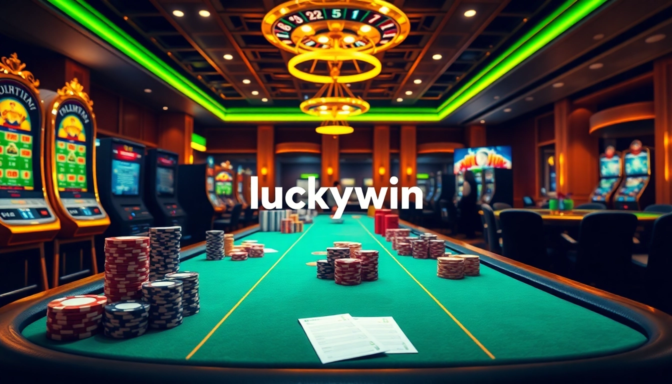 Experience winning excitement at luckywin with vibrant casino games and thrilling betting action.