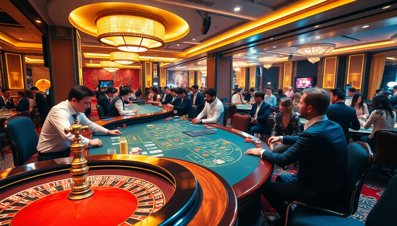 Experience the excitement of betting at 20bet's vibrant casino tables with professional dealers.