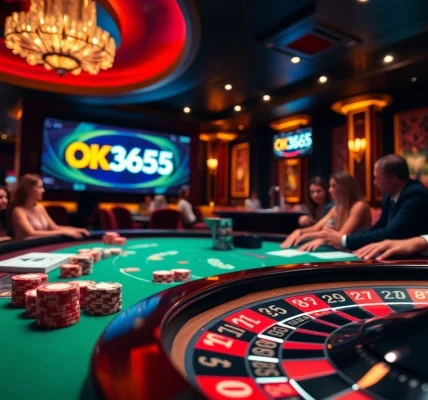Join the thrilling poker scene at OK365, where luxury meets excitement in online gambling.