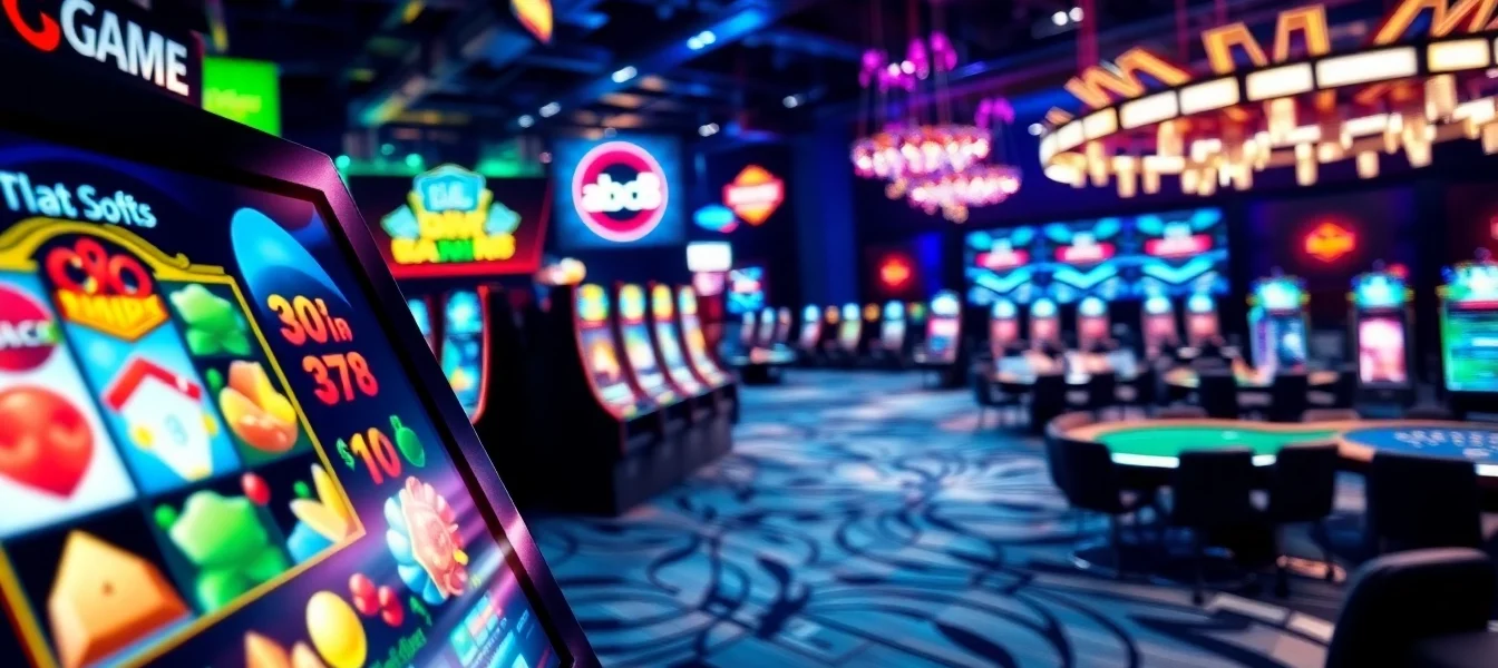 Exciting game abc8 interface showcasing vibrant online casino games in action.