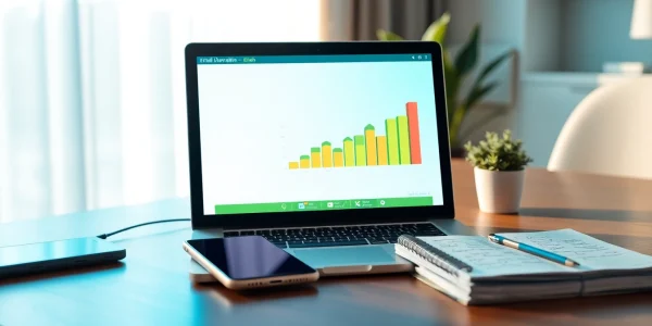 Processus de vérification des e-mails visualisé dans un espace de travail moderne, présentant les outils et technologies pour une délivrabilité des e-mails efficace.