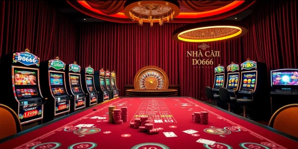 Experience the excitement of Nhà cái Do666 in a luxurious casino setting with vibrant games and thrilling betting opportunities.