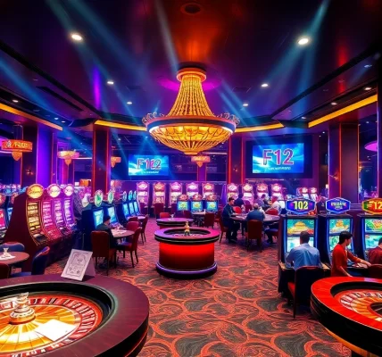 Experience high-stakes action on the F12 online casino platform with vibrant gameplay and thrilling betting.