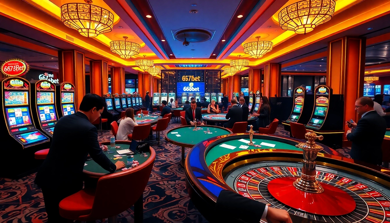 Experience thrilling gambling at 667bet with professional dealers and vibrant casino games.
