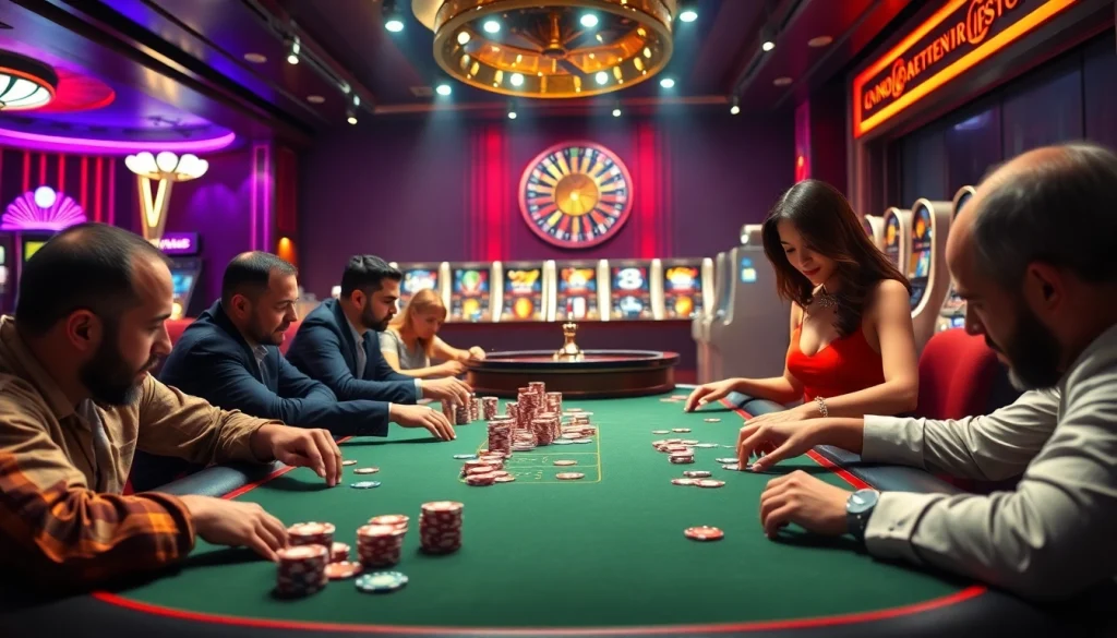 Experience the thrill of high-stakes gambling at https://c168seo.com/ with vibrant poker games and dazzling slot machines.