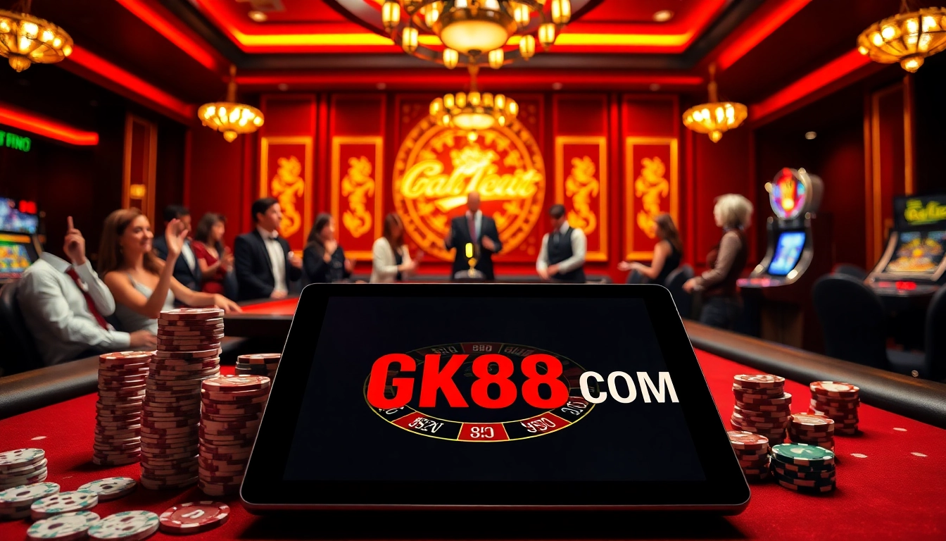 Experience the thrill of gaming at GK88.COM with stunning table games and vibrant visuals.