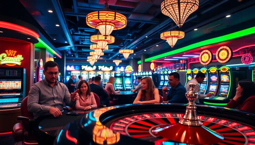 Profitez d'une expérience de casino en ligne immersive avec des joueurs engagés.