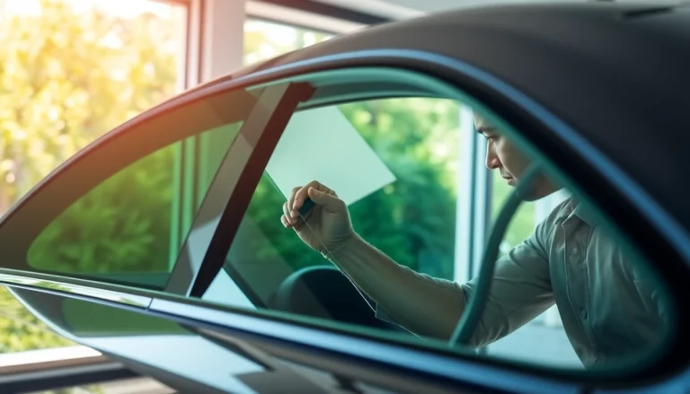 Enhance your vehicle with professional window tint Chattanooga service showcasing expert installation.