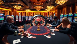 Experience the vibrant excitement of gambling at CM88's luxurious poker table.