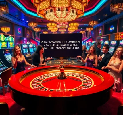 Vivez une expérience de jeu luxueuse avec le Meilleur Abonnement IPTV Smarters à partir de 10€, profitez de plus de 140 000 chaînes en Full HD, capturant l'essence des aventures de casino passionnantes.