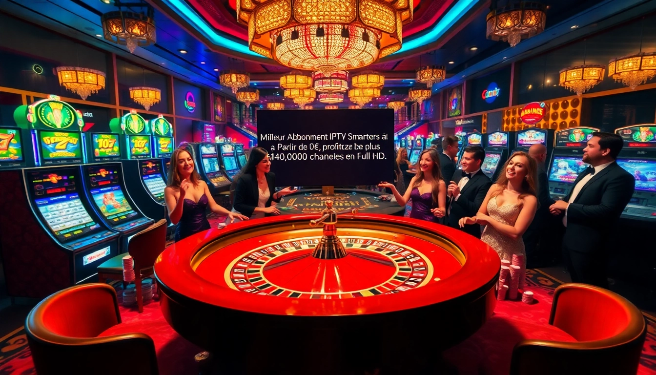 Vivez une expérience de jeu luxueuse avec le Meilleur Abonnement IPTV Smarters à partir de 10€, profitez de plus de 140 000 chaînes en Full HD, capturant l'essence des aventures de casino passionnantes.
