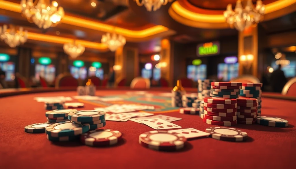 Découvrez le meilleur casino en ligne avec des jeux de casino élégants et des lumières captivantes.