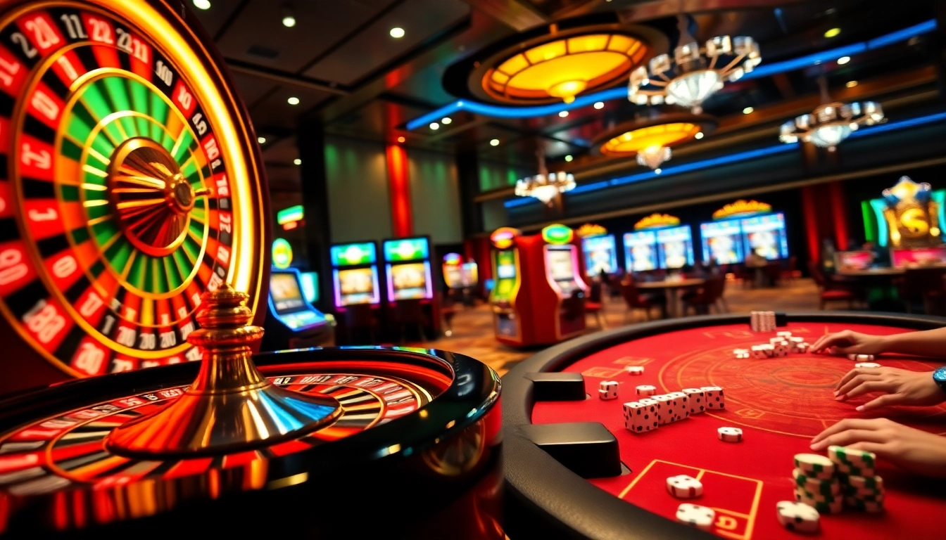 Experience the excitement of GG88 WORK with players at a casino table.