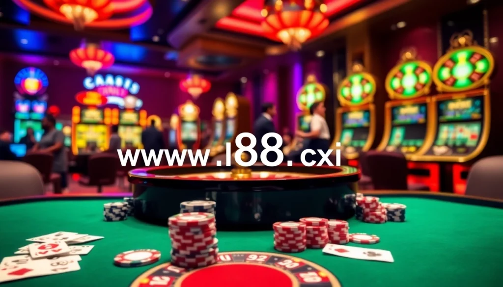 Experience thrilling online gaming at https://du88.cx/ with vibrant casino visuals and dynamic player interactions.