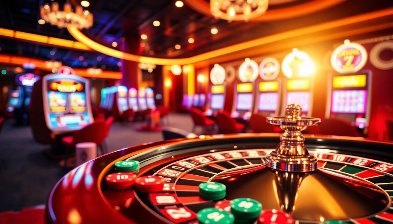 Placing a bet at a casino en ligne table with vibrant chips and cards.