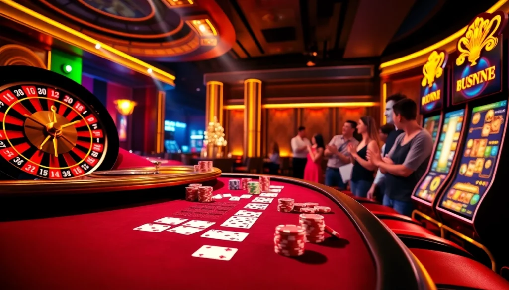 Experience the thrill of gambling with exciting games at https://98winmb.com/ featuring poker tables and vibrant slots.