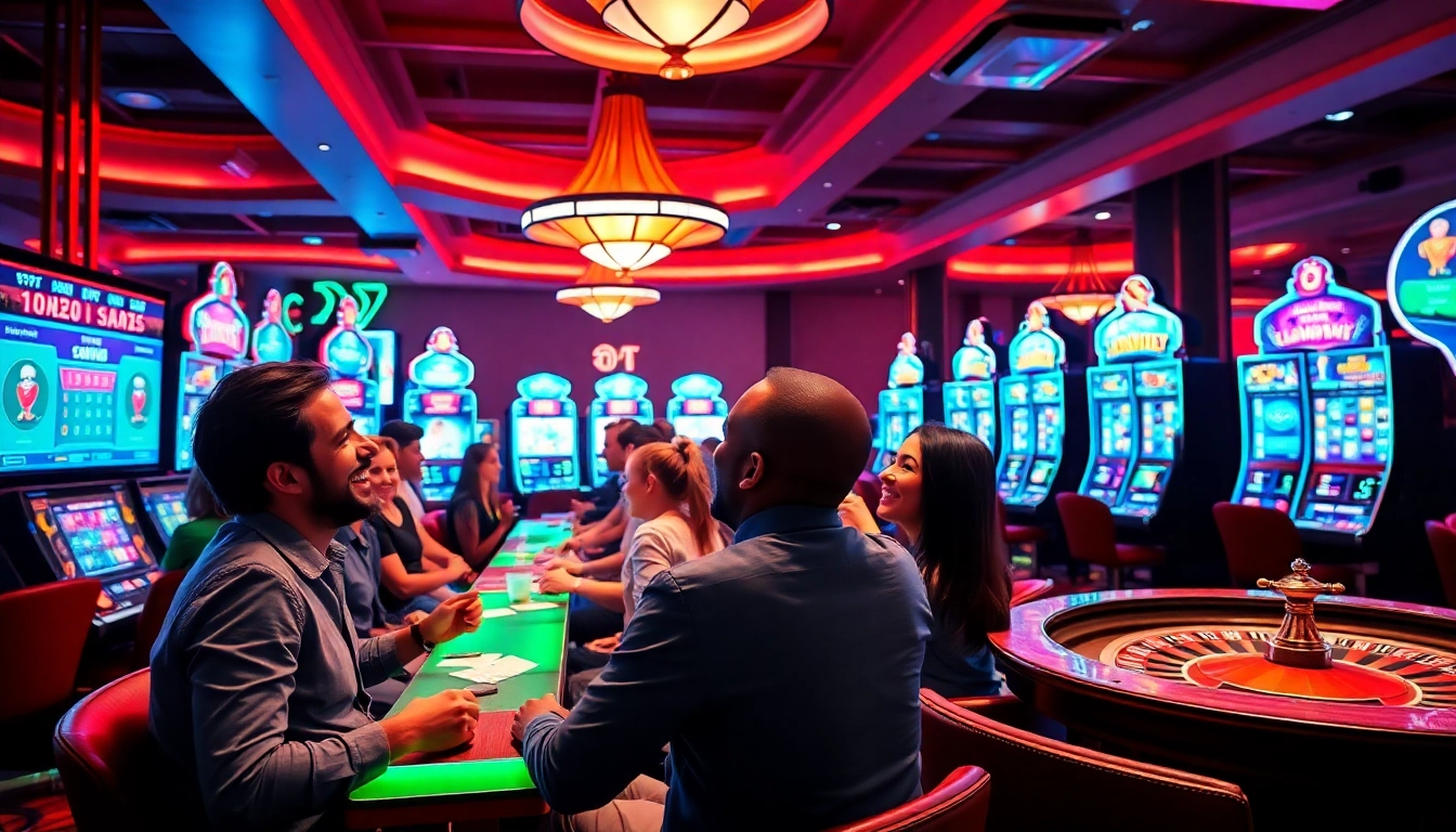 Jouer à plusieurs jeux dans le meilleur crypto casino en ligne avec des amis et une ambiance dynamique.