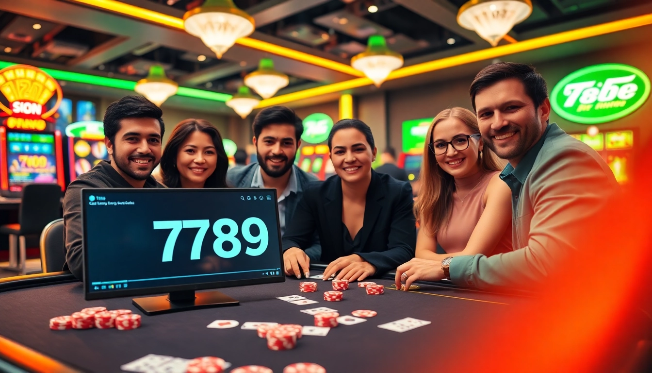 Experience thrilling gameplay and high stakes at БОГА789 online casino with engaging tables and vibrant atmosphere.