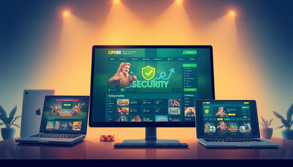 Interactive betting interface of https://open88seo.com/ illustrating a modern online gaming experience with user-friendly design and vibrant game options.