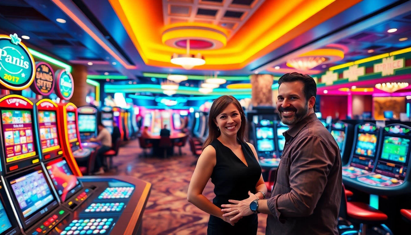 Profitez d'une expérience de casino en ligne avec des jeux exceptionnels et un ambiance colorée.