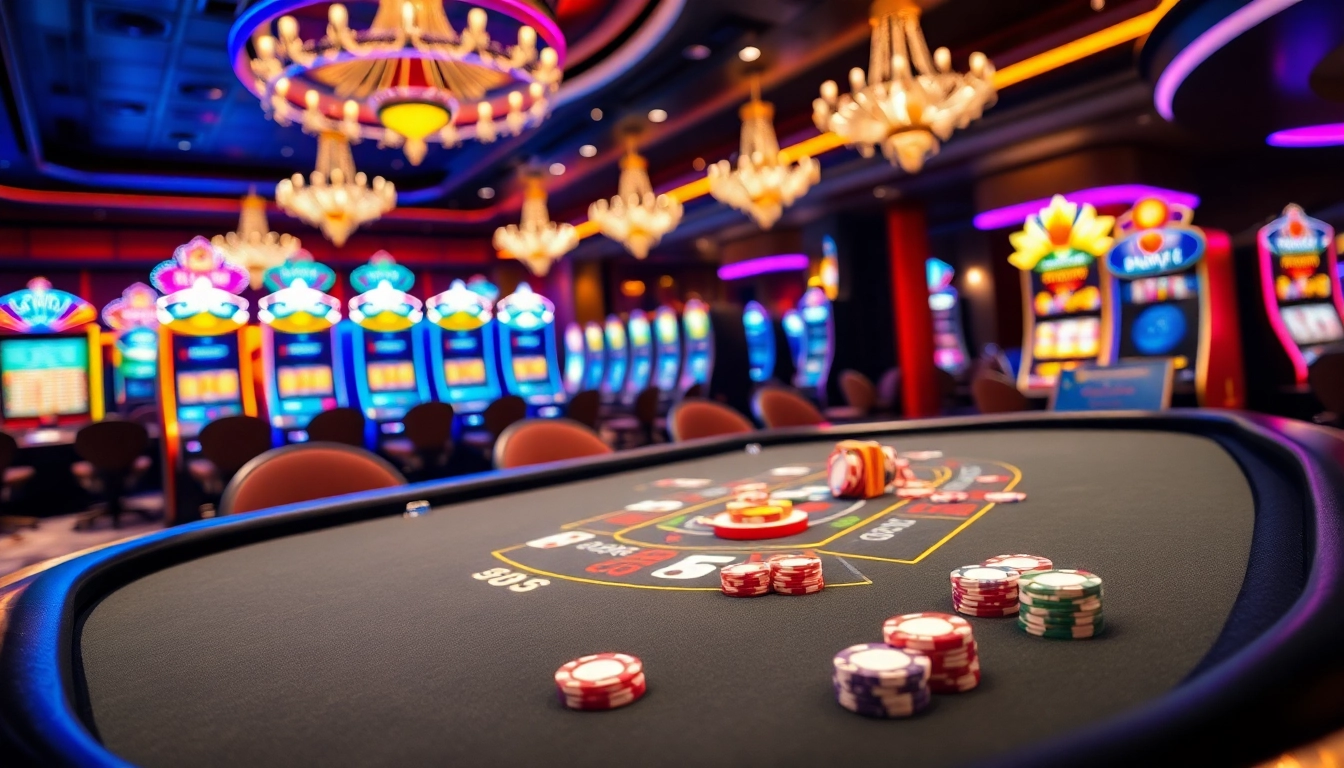 Profiter d'une expérience passionnante de casino en ligne avec des jeux élégants et animés.