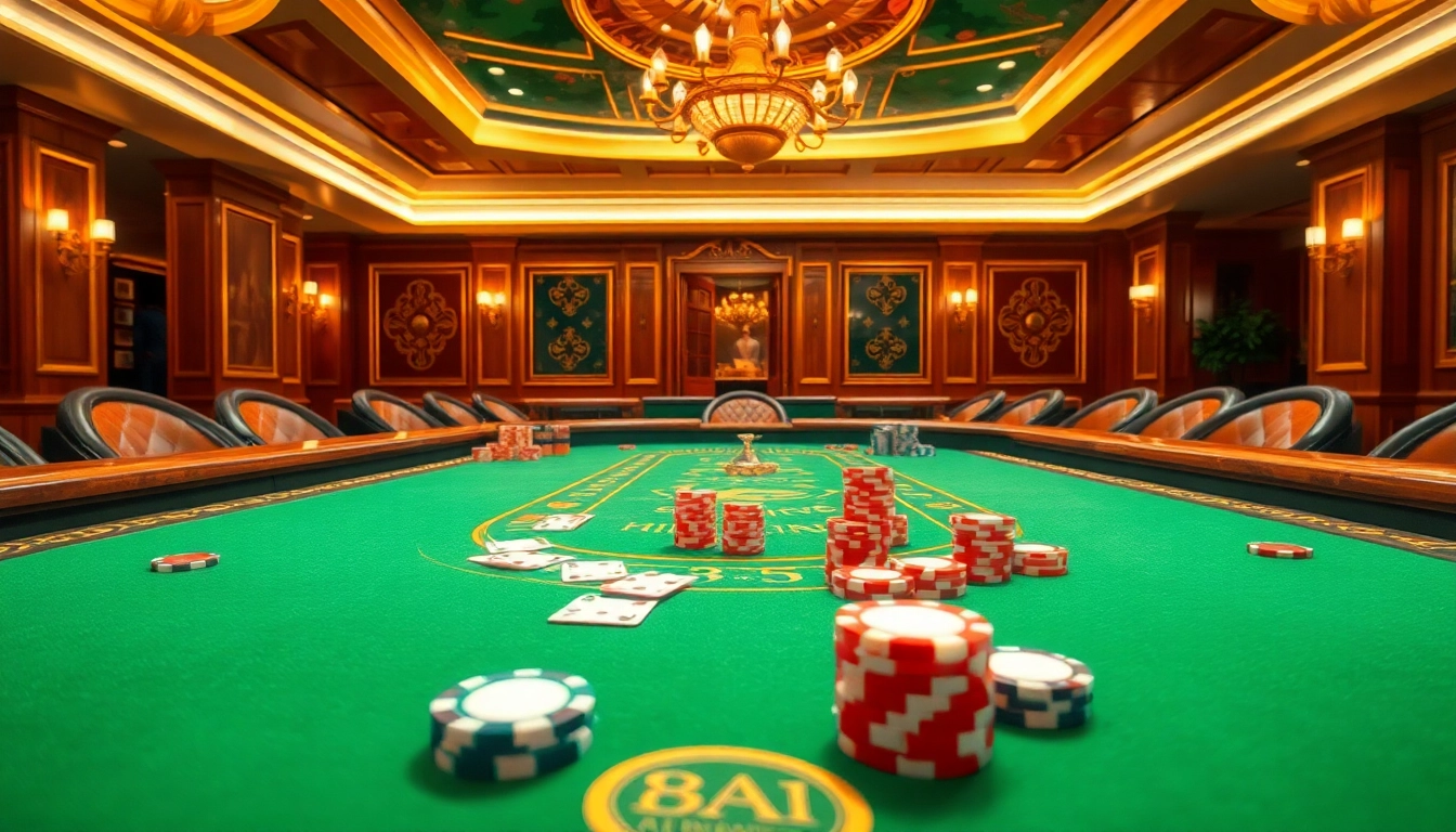 Profitez de jeux dans un casino sans kyc, avec des cartes et jetons colorés sur une table élégante.