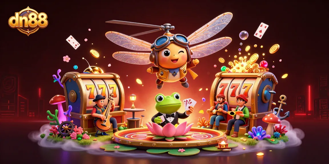 Experience the unique dn88 gaming adventure with vibrant characters and dynamic scenes.