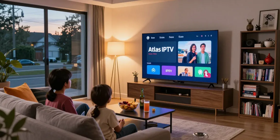 Profitez de plus de 12 000 chaînes avec atlas pro iptv dans un salon confortable.