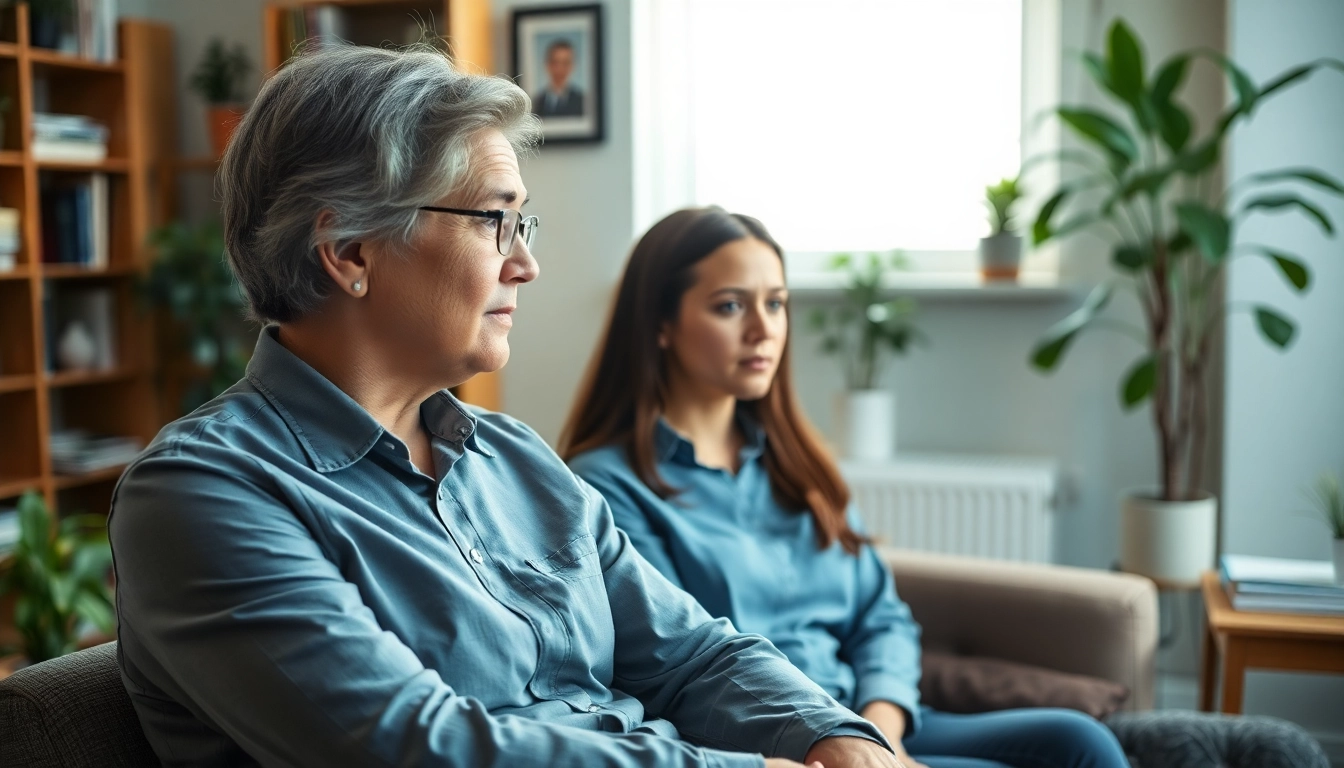 Health anxiety is ruining my life, showcasing a caring therapist in a calming office, fostering hope and healing.