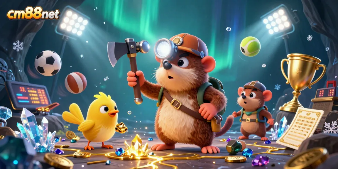 Experience high-stakes action at cm88net with vibrant sports elements and dynamic characters