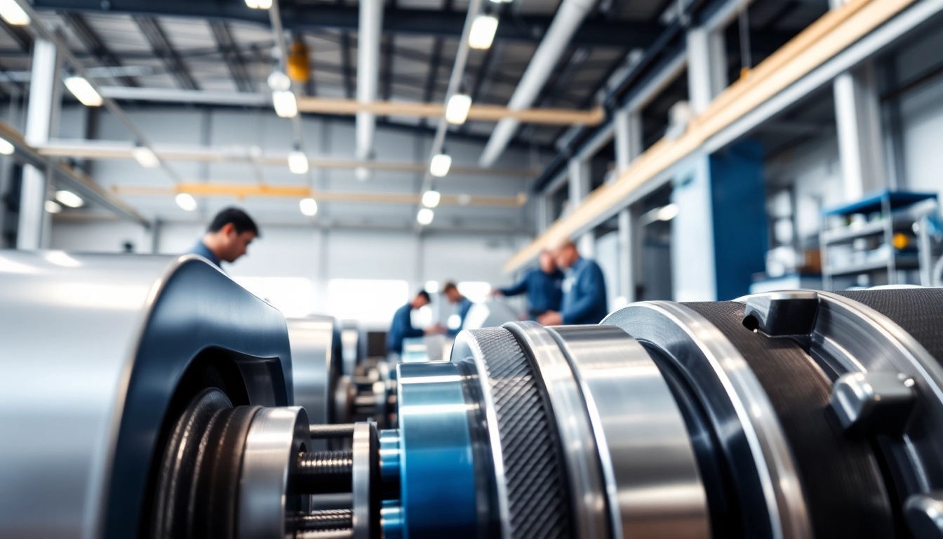 Équipements industriels haut de gamme sur mesure dans un atelier moderne avec des matériaux de qualité.