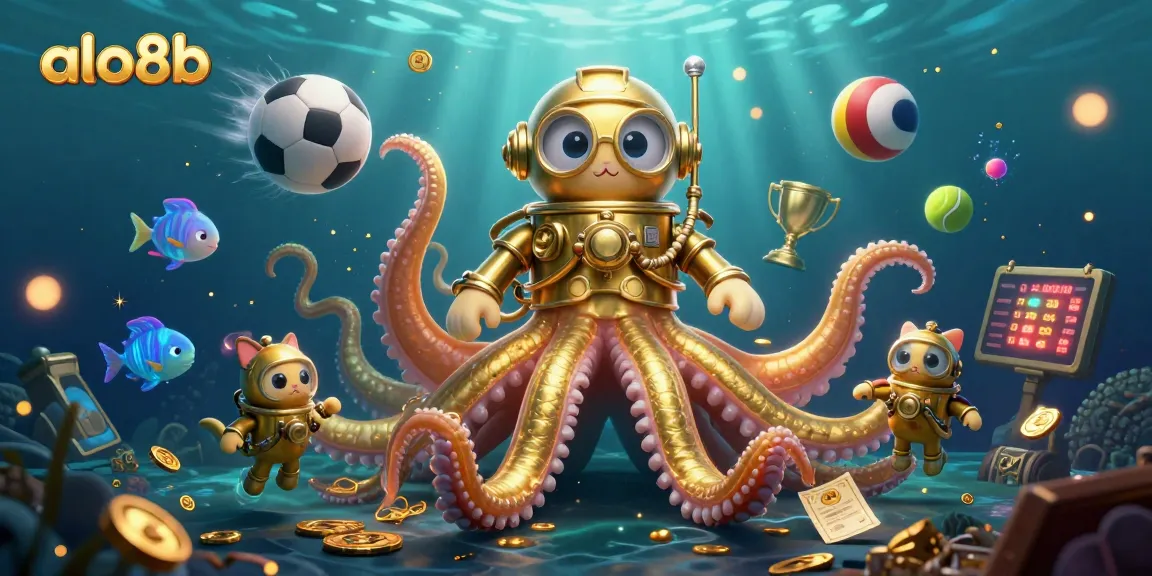 Bet on your luck with ALO8B's thrilling games featuring exciting deep-sea adventures.