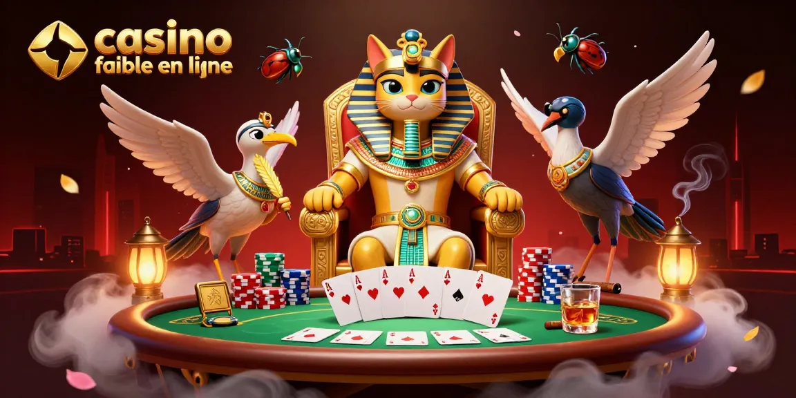Découvrez un casino fiable en ligne avec des personnages égyptiens et une ambiance de jeu vibrante.