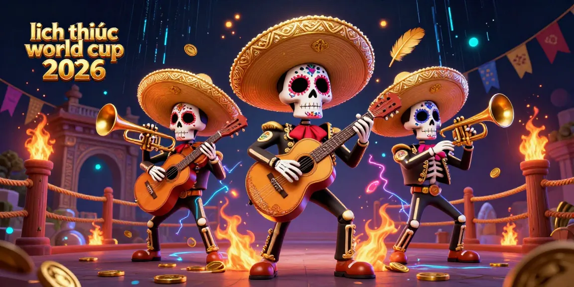 Engage with the latest lịch thi đấu world cup 2026 updates amidst colorful mariachi festivities.