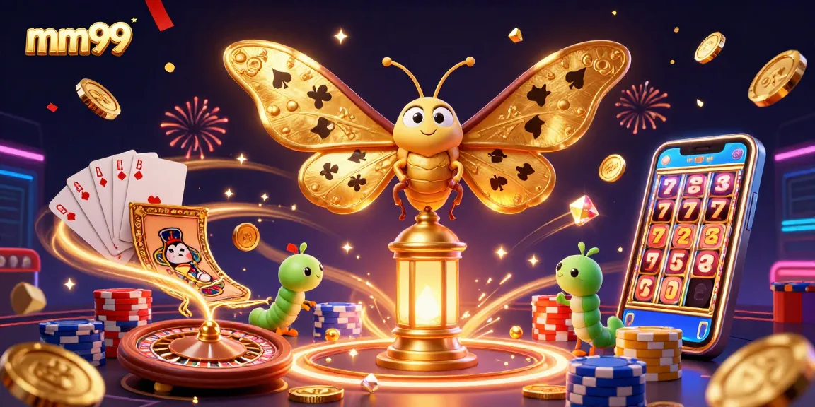 Experience thrilling gameplay with mm99 in this vibrant casino scene filled with action and energy.