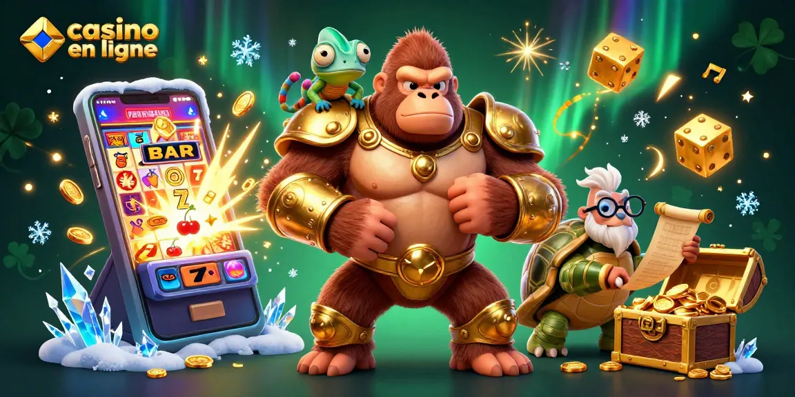Gagnez avec des jeux de casino en ligne grâce à des personnages dynamiques et riches en couleurs.